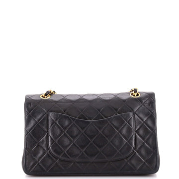 Chanel Vintage Classic Double Flap Bag Quilted Lambskin Medium