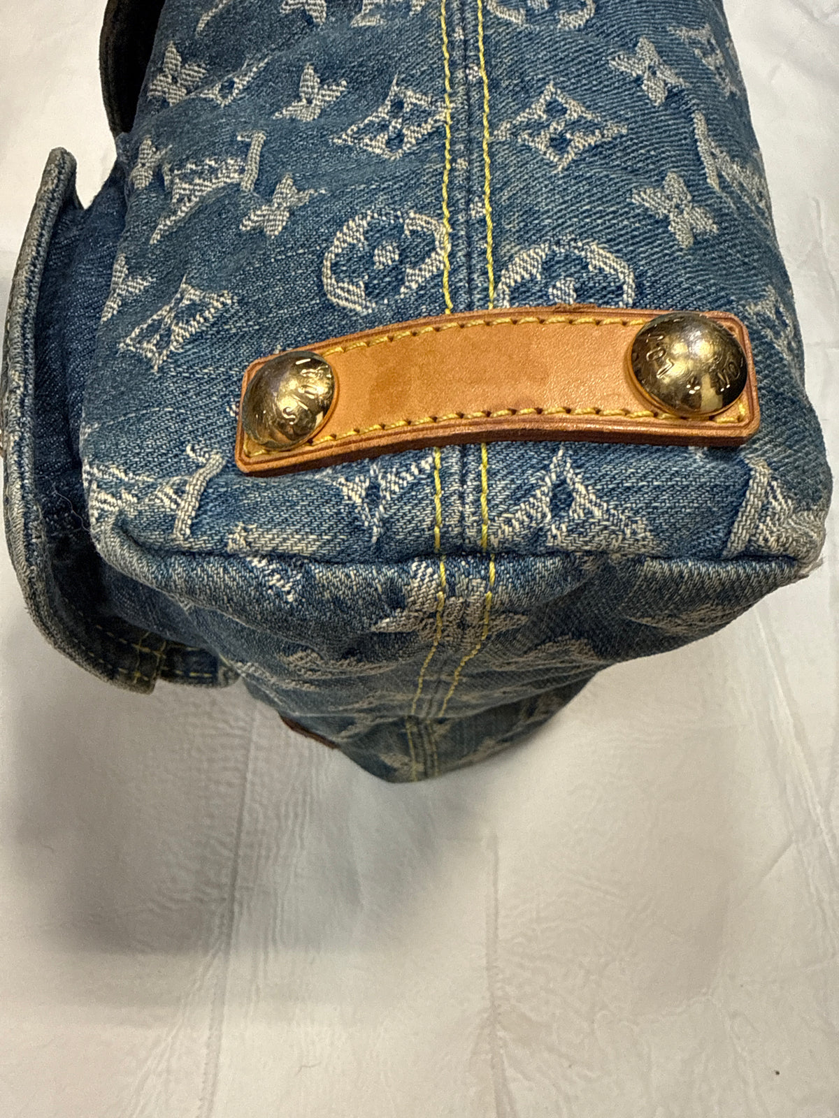 Louis Vuitton Denim Baggy PM Shoulder Bag
