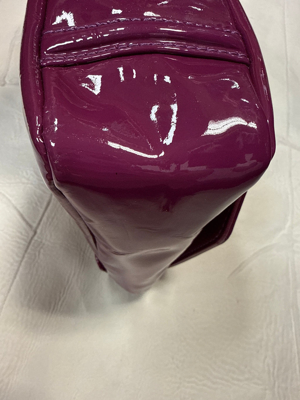 Chanel Purple Patent Reissue Shoulder Bag SHW