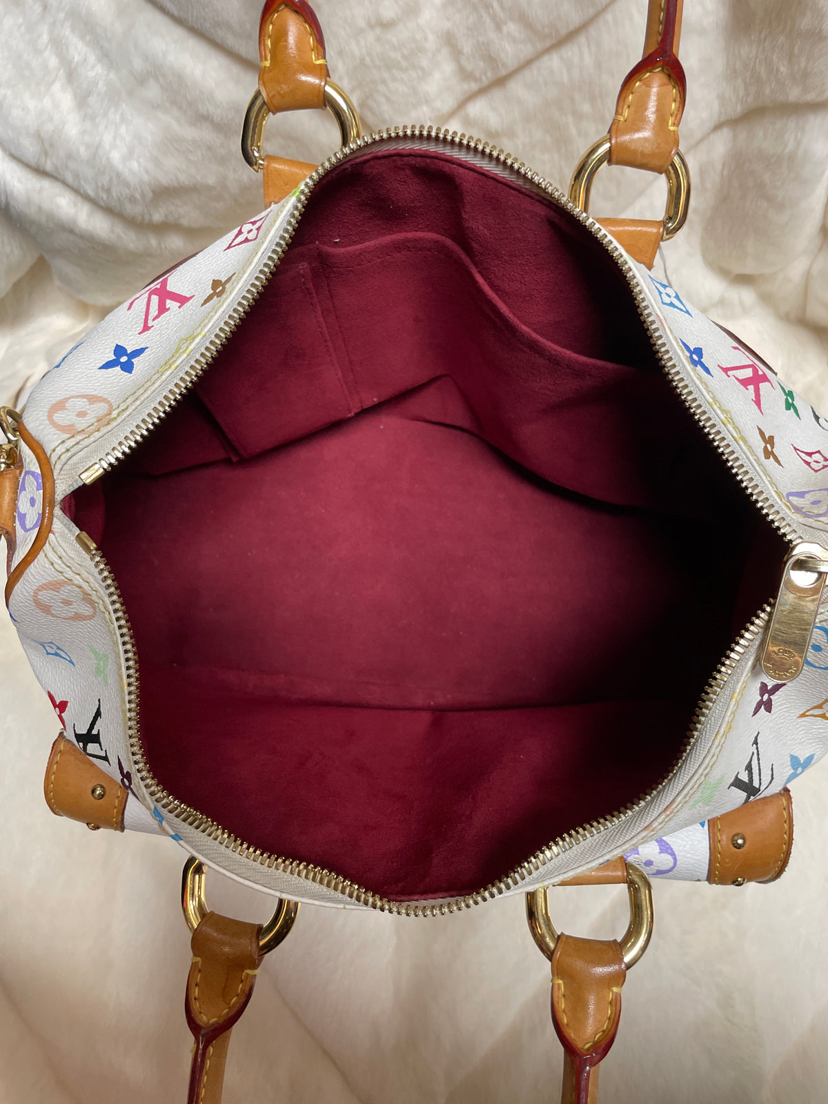 Louis Vuitton Rita White Multicolor