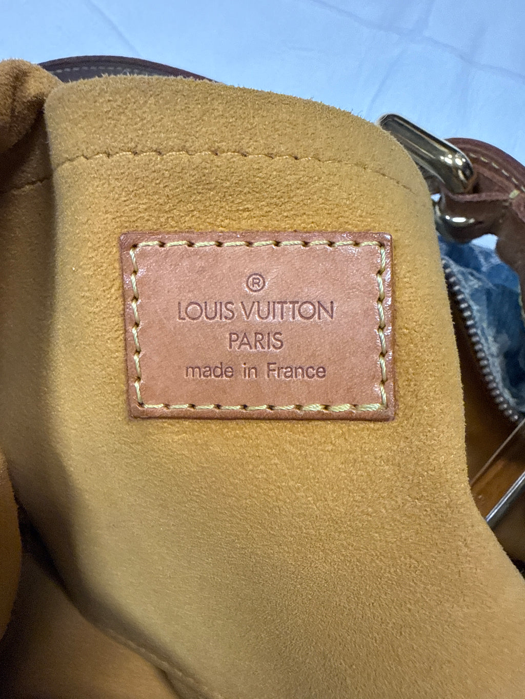 Louis Vuitton Denim Baggy PM Shoulder Bag