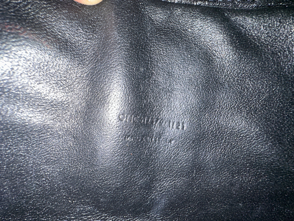 Grain De Poudre Matelasse Monogram Mini Lou Camera Bag Black