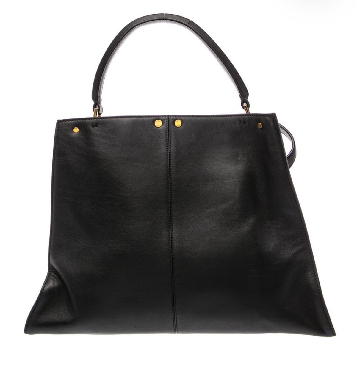 Fendi Peekaboo x-lite leather handbag
