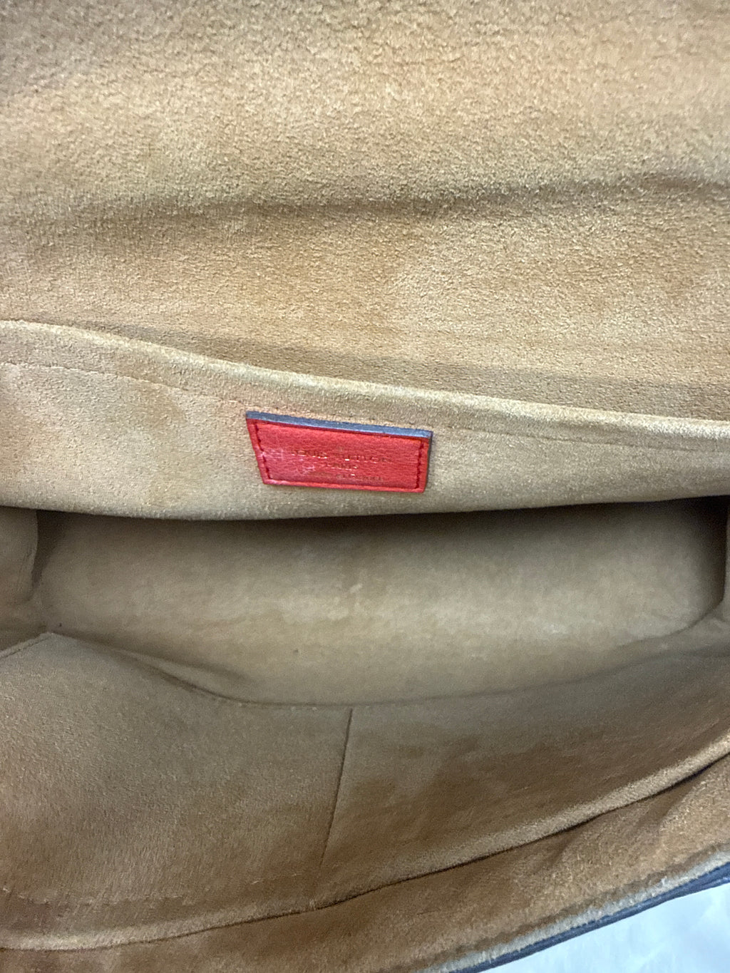 Louis Vuitton Marignan Coquelicot Red Bag