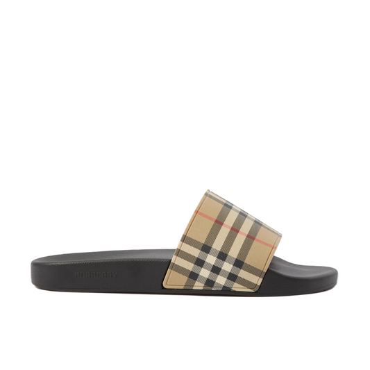 Burberry Check Slides