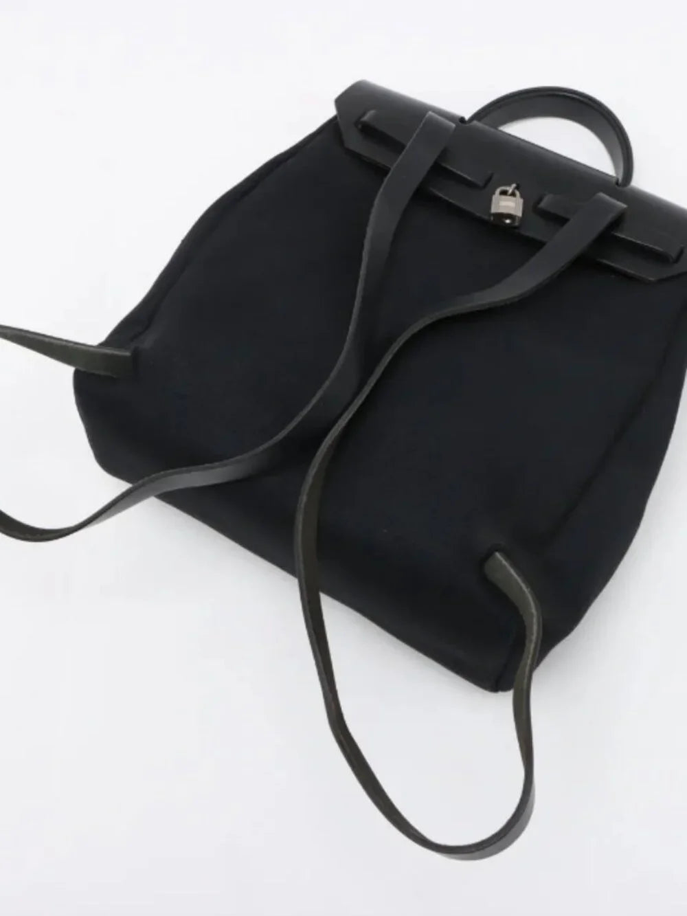Hermès Herbag Ado PM Twilight Officier x Vash Hunter Black
