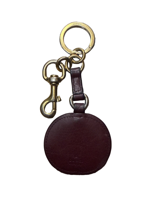 Gucci Burgundy Bag Charm