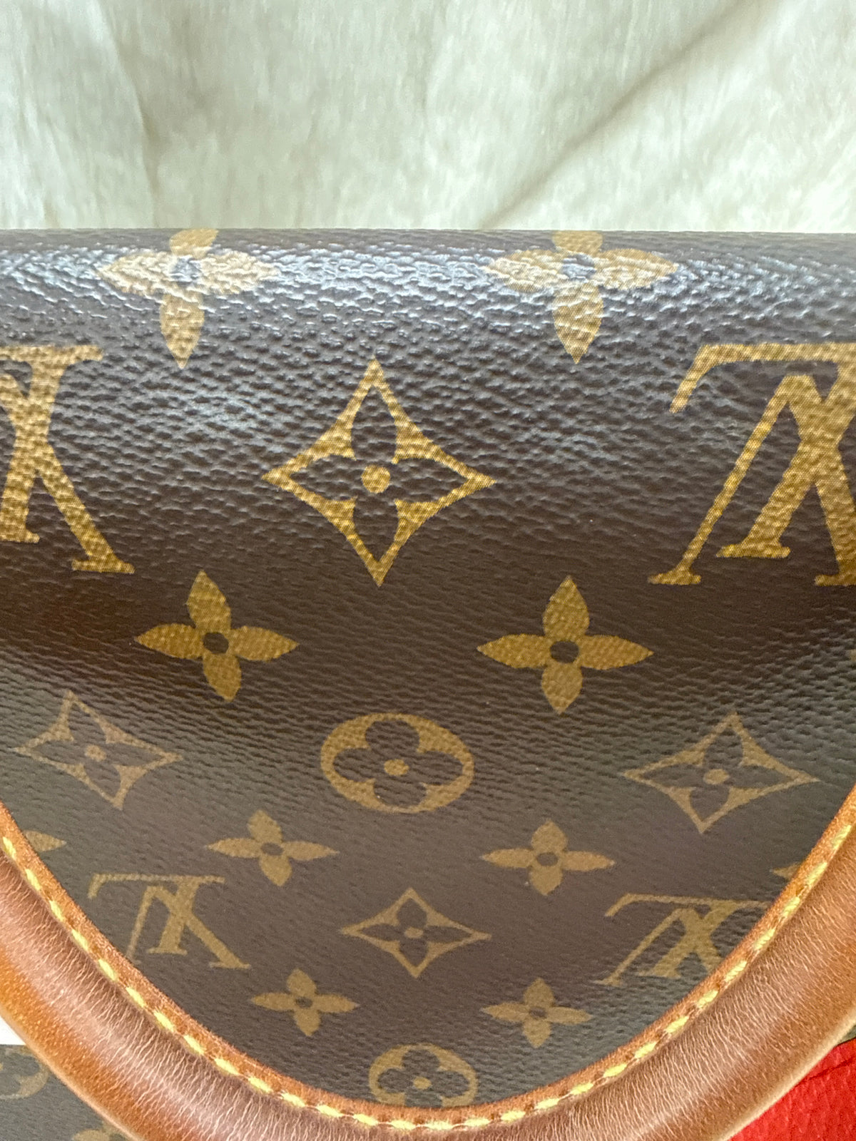 Louis Vuitton Marignan Coquelicot Red Bag