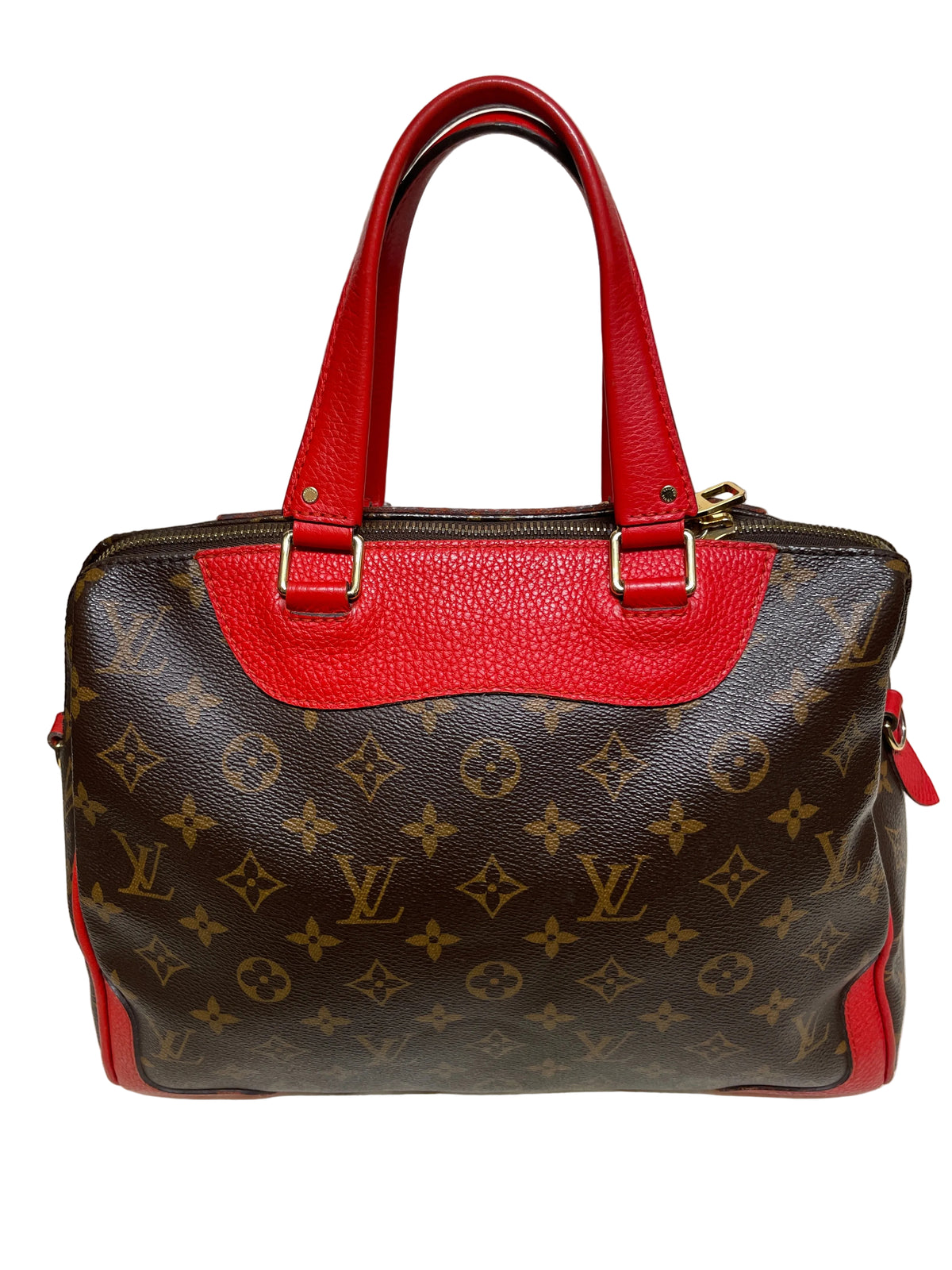 Louis Vuitton Red Retiro Bag