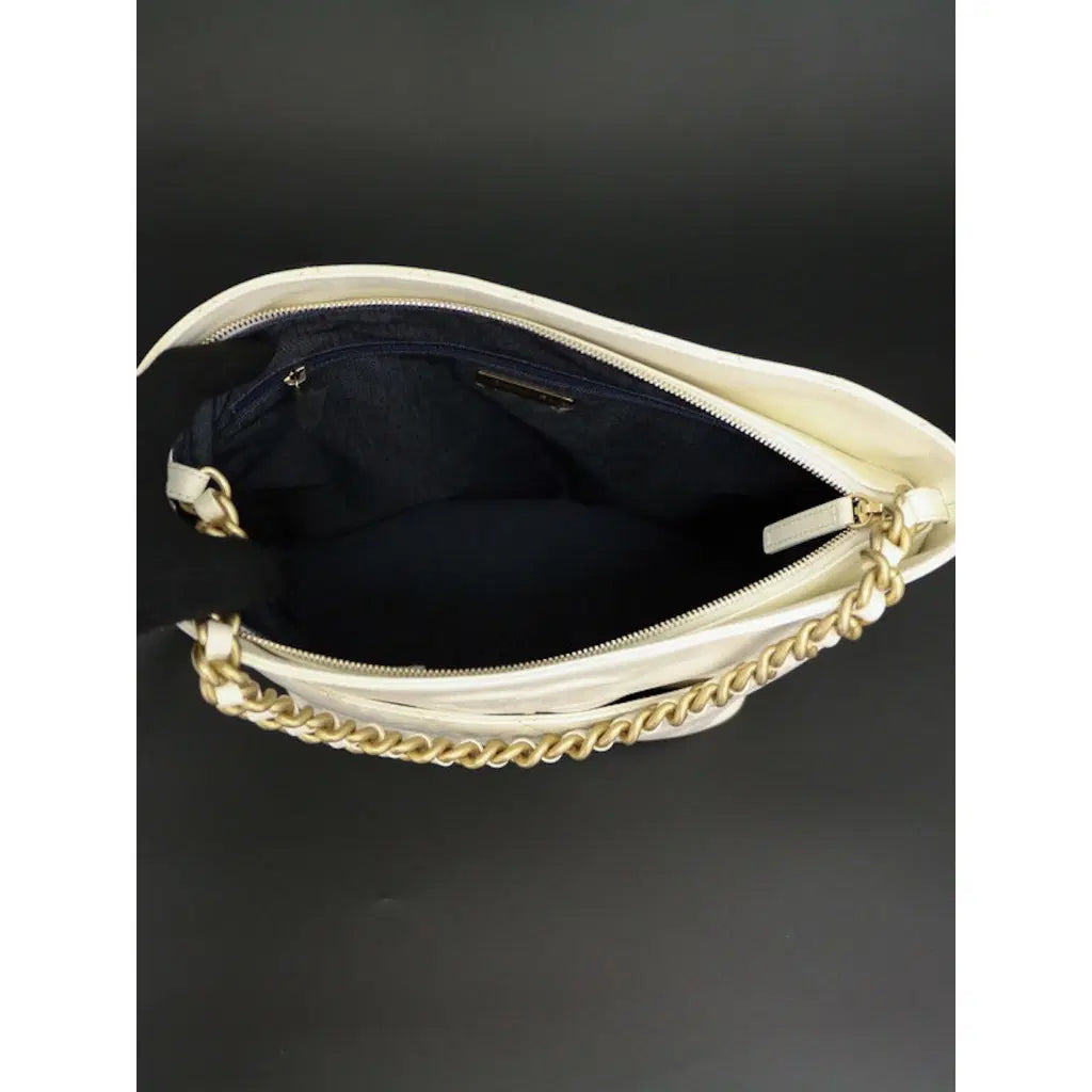 Chanel Vintage Quilted CC Bucket Bag / Rope-Handle Bucket Bag
