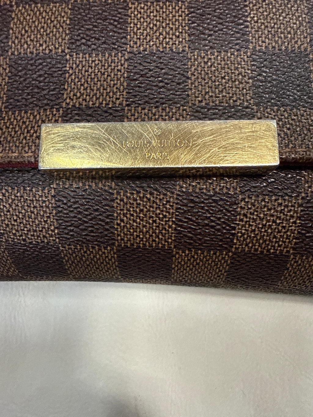 Louis Vuitton Damier Ebene Favorite MM 2-Way Bag FL4174