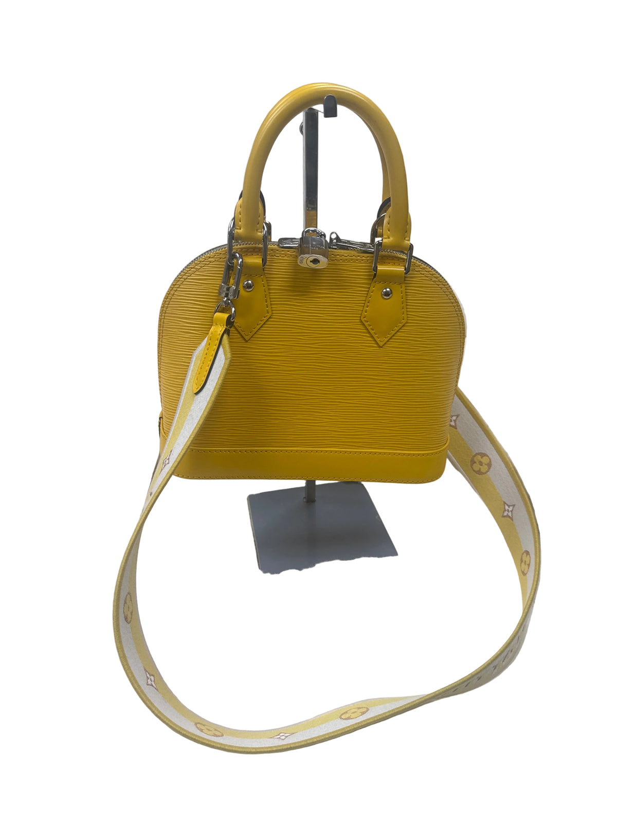 Louis Vuitton Yellow Epi Mini Alma