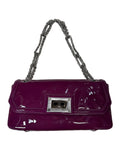 Chanel Purple Patent Reissue Shoulder Bag SHW