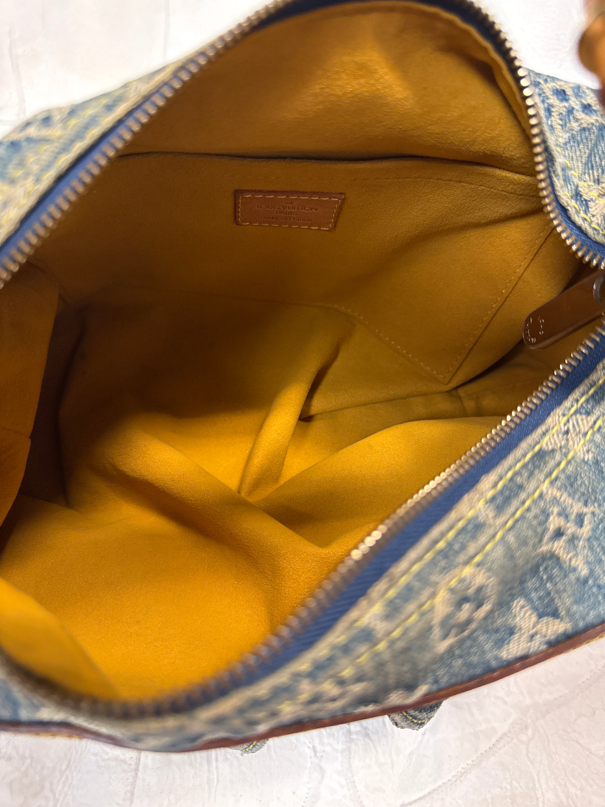 Louis Vuitton Denim Baggy PM Shoulder Bag