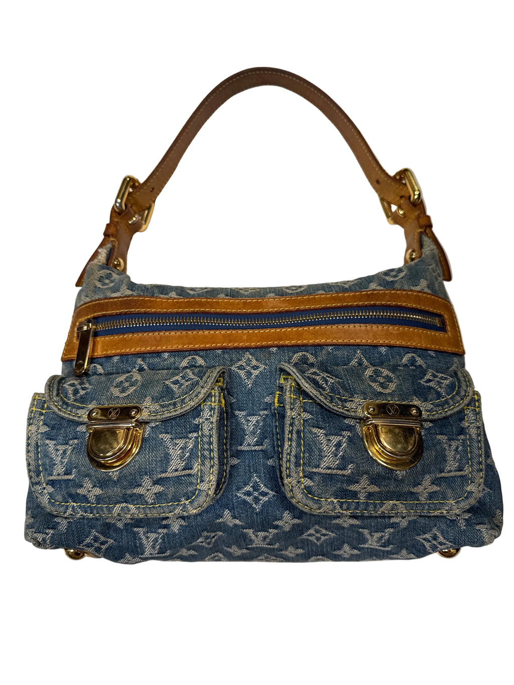 Louis Vuitton Denim Baggy PM Shoulder Bag