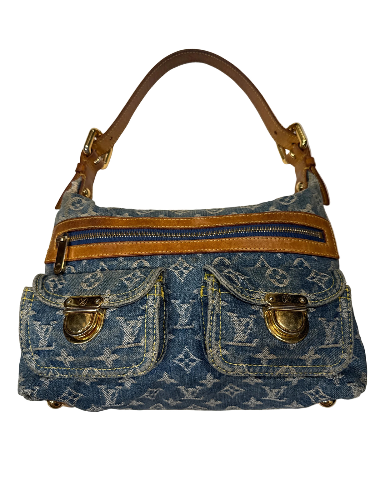 Louis Vuitton Denim Baggy PM Shoulder Bag