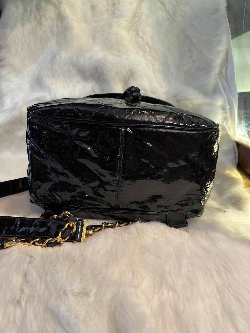 Chanel Vintage Black Backpack