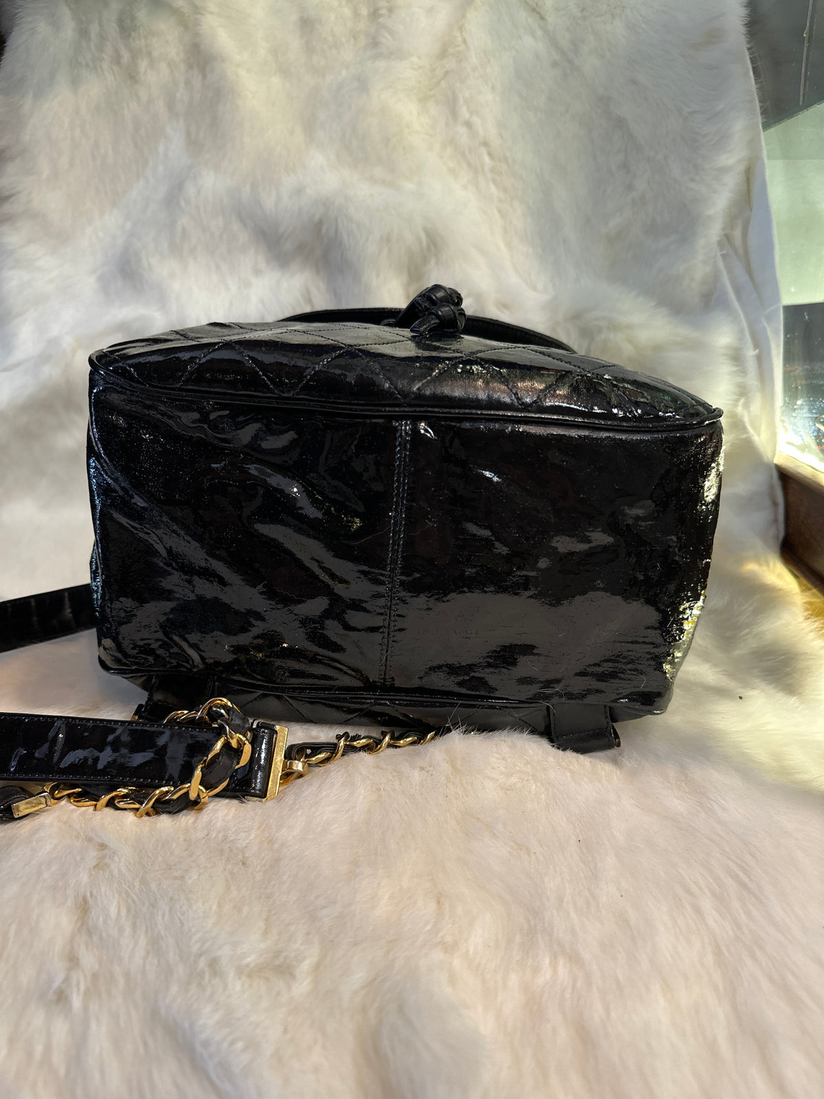 Chanel Vintage Black Backpack