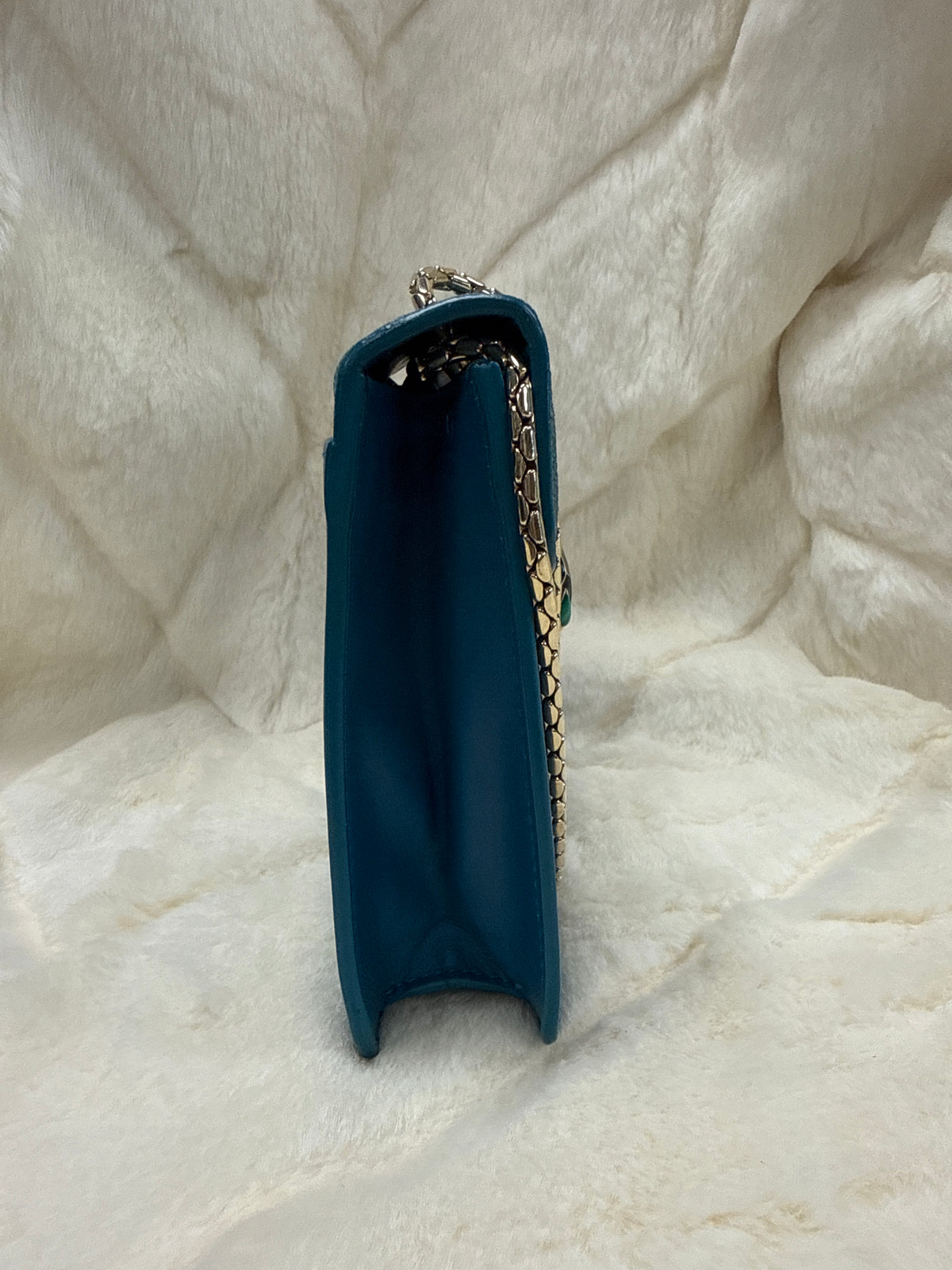 Bvlgari Serpenti Forever Mint Green Crossbody Bag