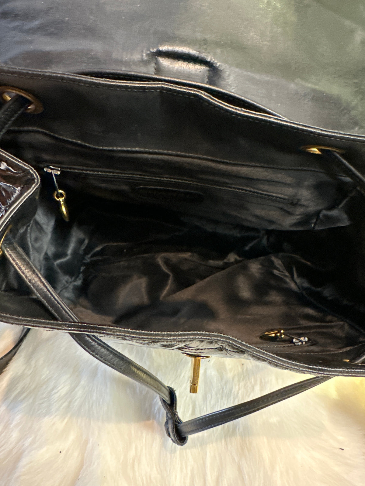Chanel Vintage Black Backpack