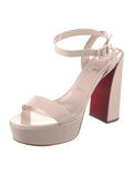Christian Louboutin Beige Patent Pump 39.5/9US