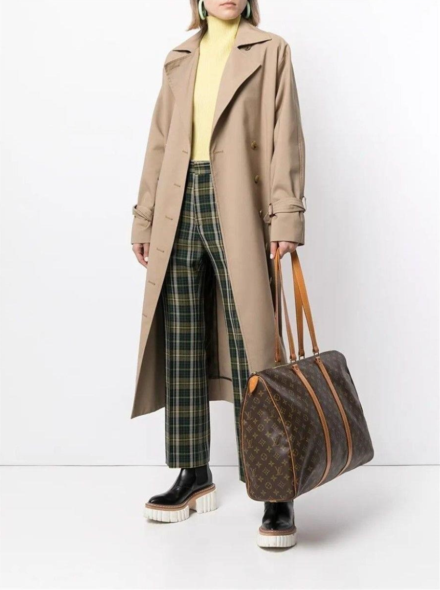 Louis Vuitton Flanerie Shoulder Bag 50 Brown