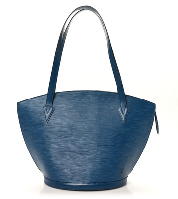 LOUIS VUITTON Epi PM Saint Jacques Bag Toledo Blue