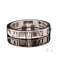 925 Silver Tiffany and Co Atlas Roman Numeral Ring