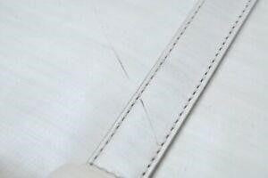 GUCCI Vintage Hand Bag Purse Enamel White
