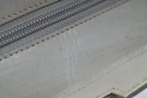 GUCCI Vintage Hand Bag Purse Enamel White