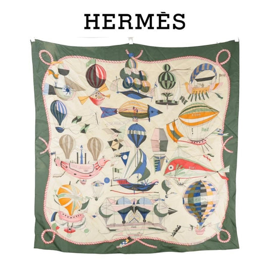 Hermes Carre 90 Scarf LES FOLIES DU CIEL
