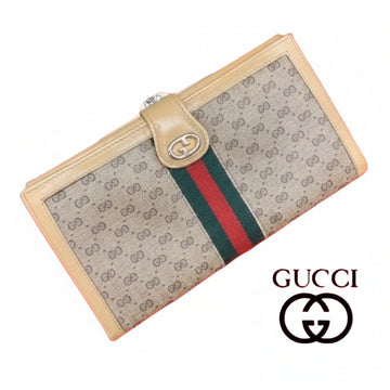Vintage GUCCI Monogram Sherry Line Wallet