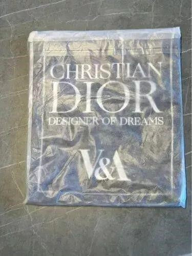 Christian Dior V&A Novelty Tote Bag Black London