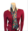 Christian Dior Silk Reversible Twilley Scarf