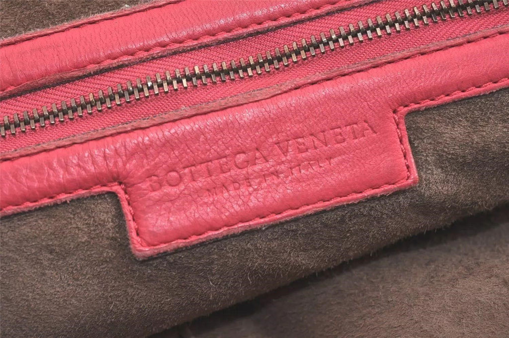 BOTTEGA VENETA Intrecciato Leather Cross Body Pink