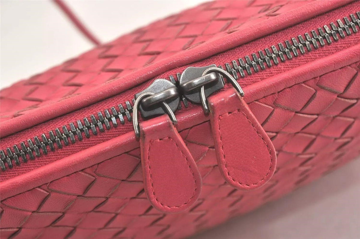 BOTTEGA VENETA Intrecciato Leather Cross Body Pink