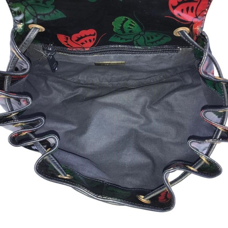 BOTTEGA VENETA Butterflies Theme Patent LeatherBag