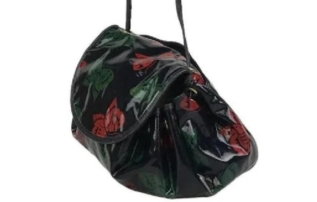 BOTTEGA VENETA Butterflies Theme Patent LeatherBag