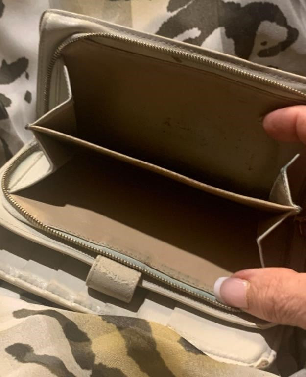 Bottega Veneta Beige Intrecciato Woven Wallet
