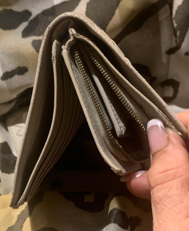 Bottega Veneta Beige Intrecciato Woven Wallet