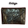 Vintage Chanel Quilted Leather envelope wallet