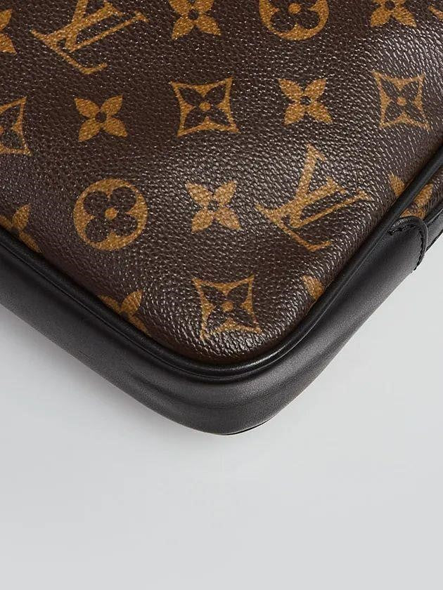 Louis Vuitton Bass Macassar MM Crossbody Bag