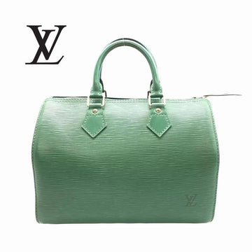 Louis Vuitton Green Epi Speedy 25