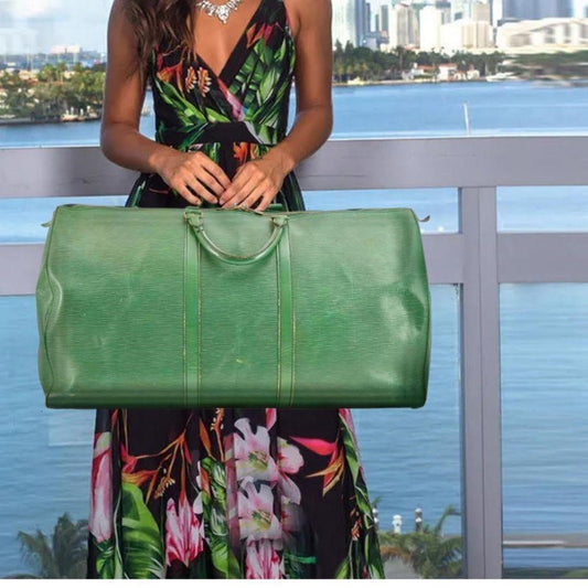 Louis Vuitton Epi Keepall 50 Boston Travel