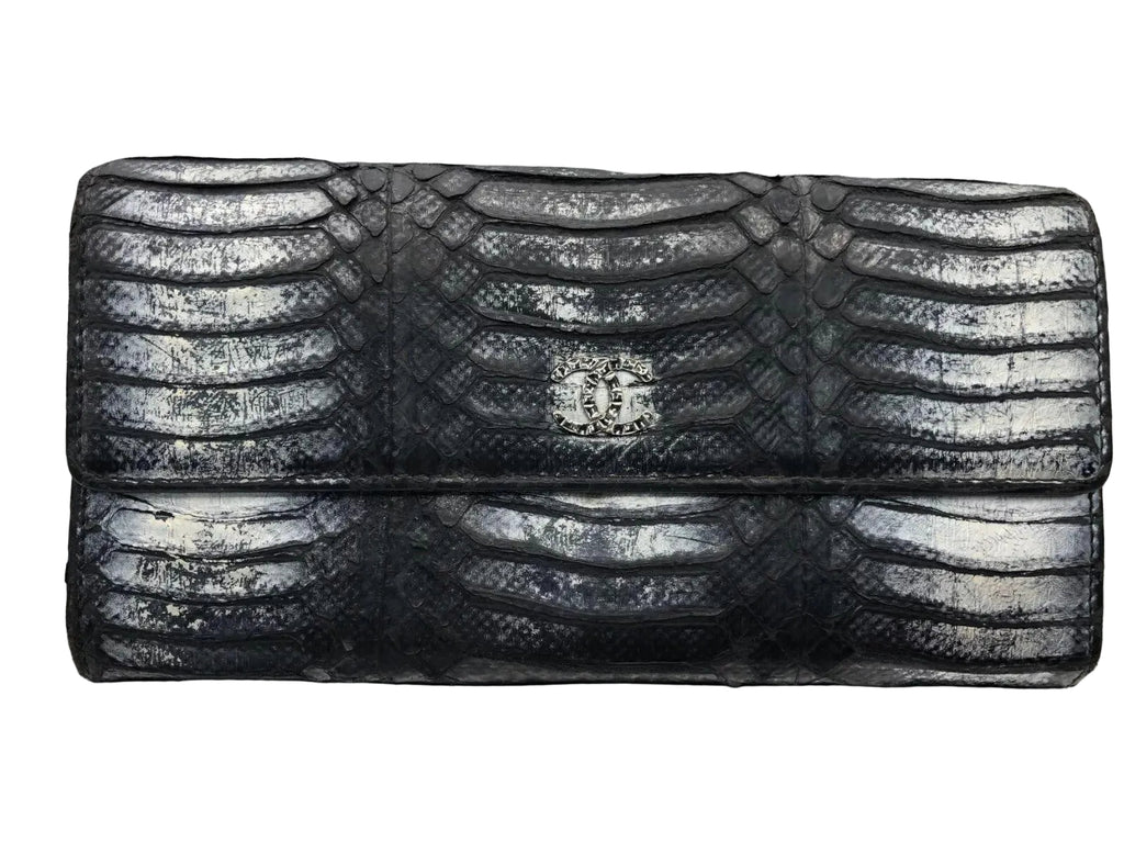 Chanel Real Snake Skin Long Wallet