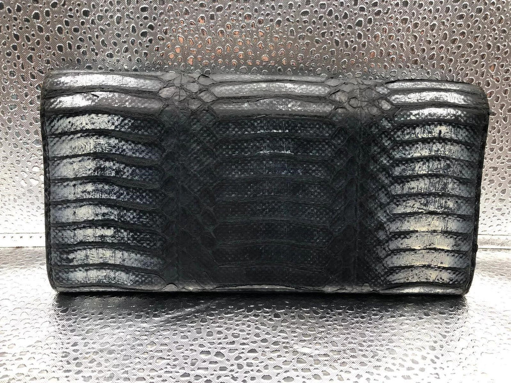 Chanel Real Snake Skin Long Wallet