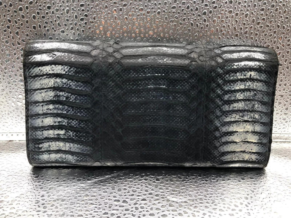 Chanel Real Snake Skin Long Wallet