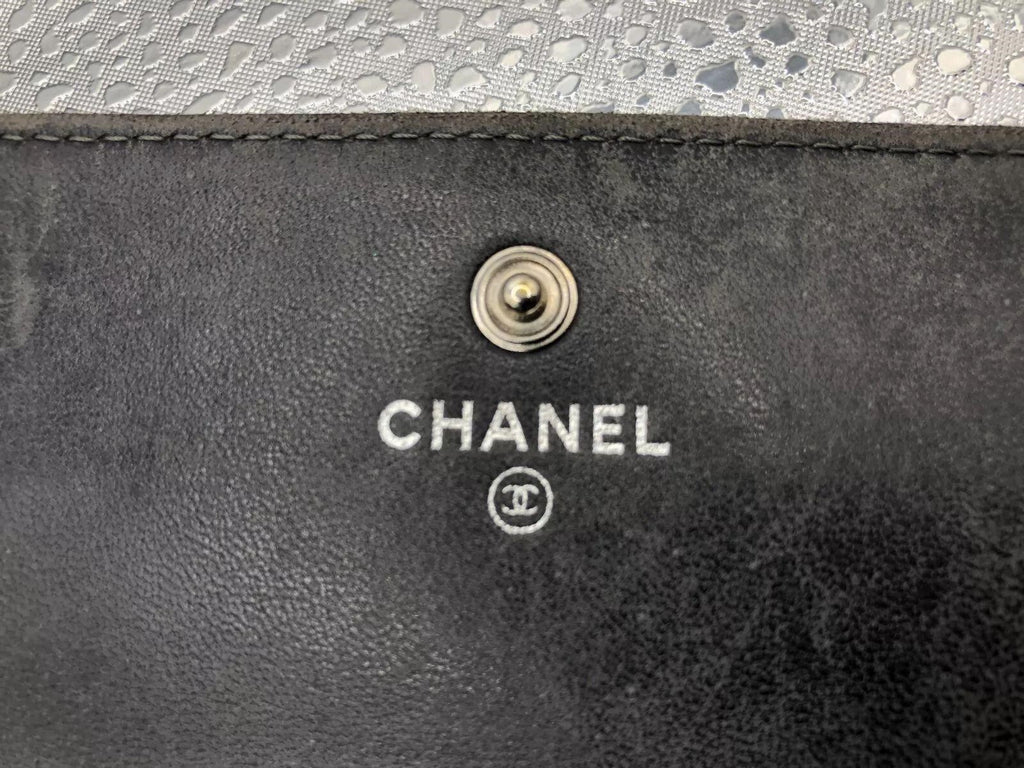 Chanel Real Snake Skin Long Wallet