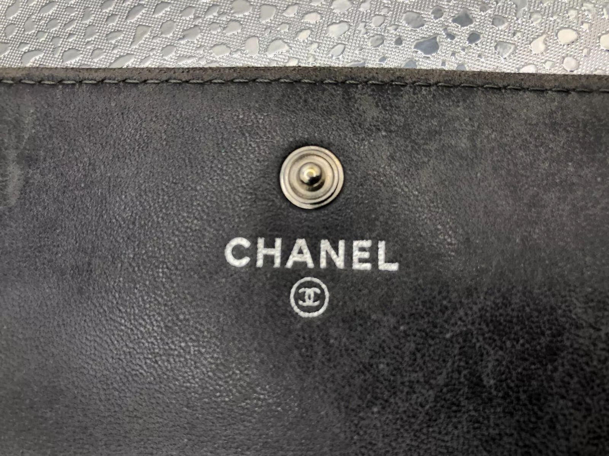 Chanel Real Snake Skin Long Wallet