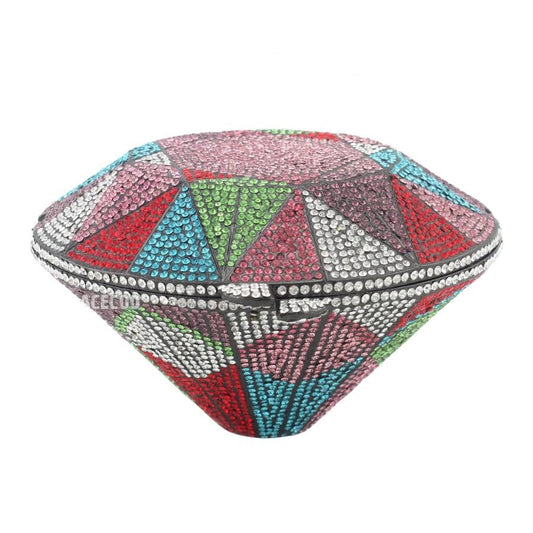 Rhinestone Diamond Party Crystal Clutch
